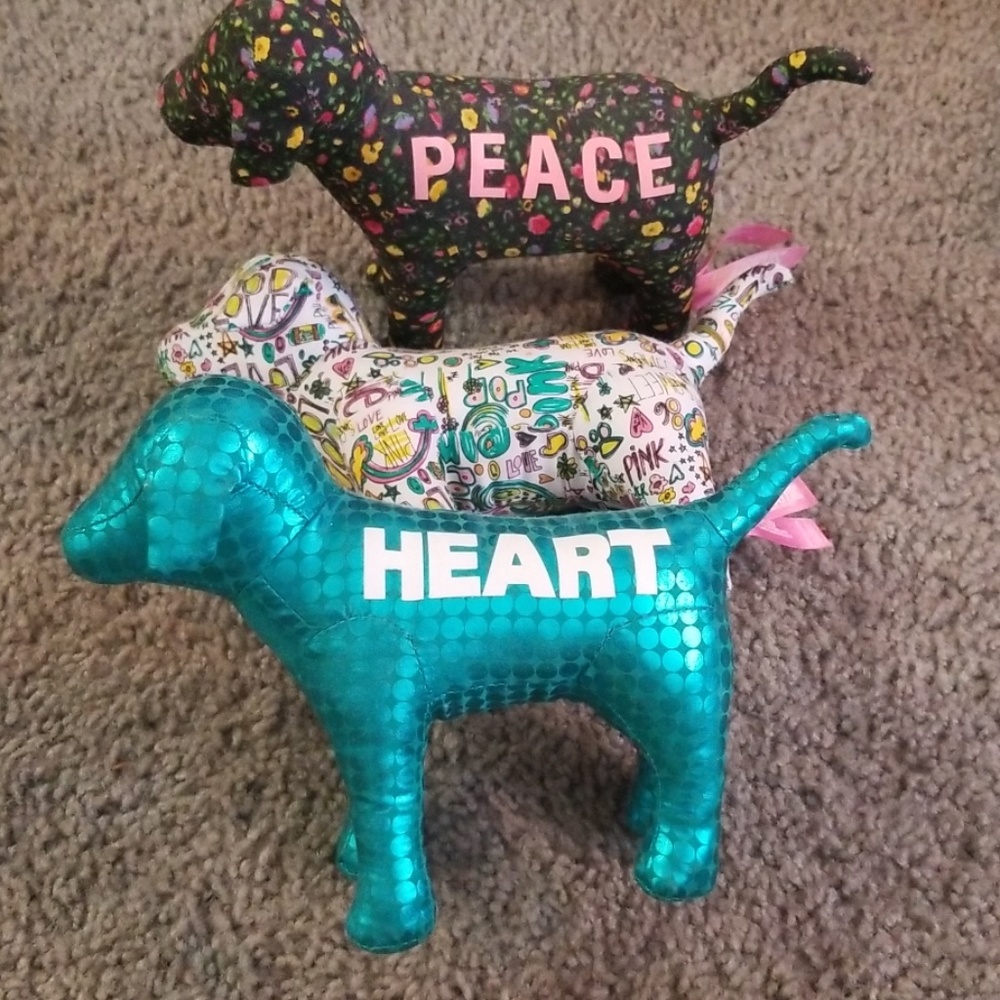 Decorative PINK Dogs